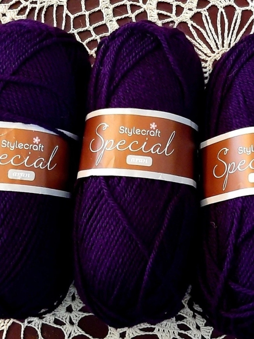 Stylecraft Special Aran Yarn - Deep Purple